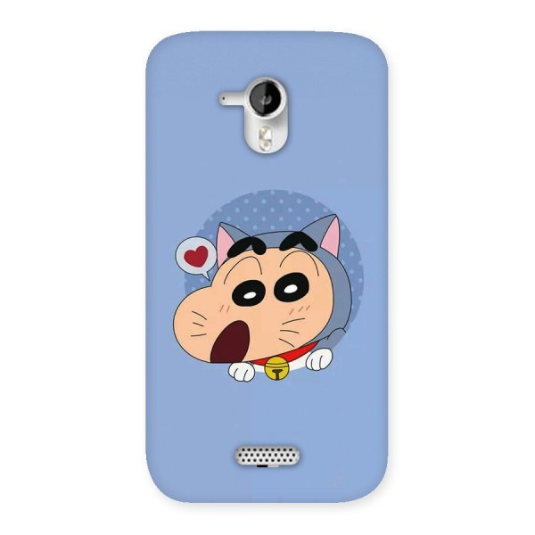 Cat Shinchan Back Case for Canvas HD A116
