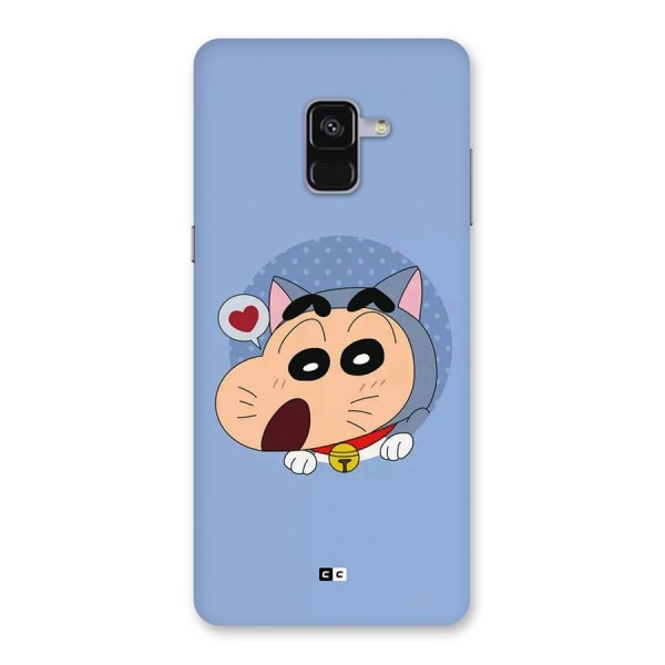 Cat Shinchan Back Case for Galaxy A8 Plus