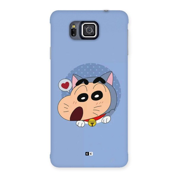 Cat Shinchan Back Case for Galaxy Alpha