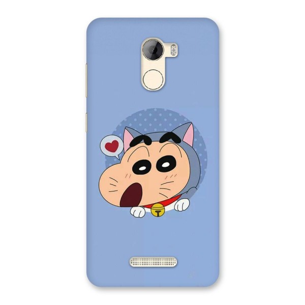 Cat Shinchan Back Case for Gionee A1 LIte