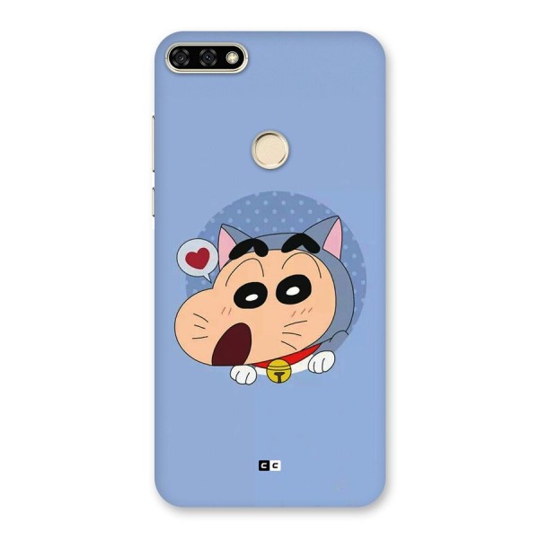 Cat Shinchan Back Case for Honor 7A