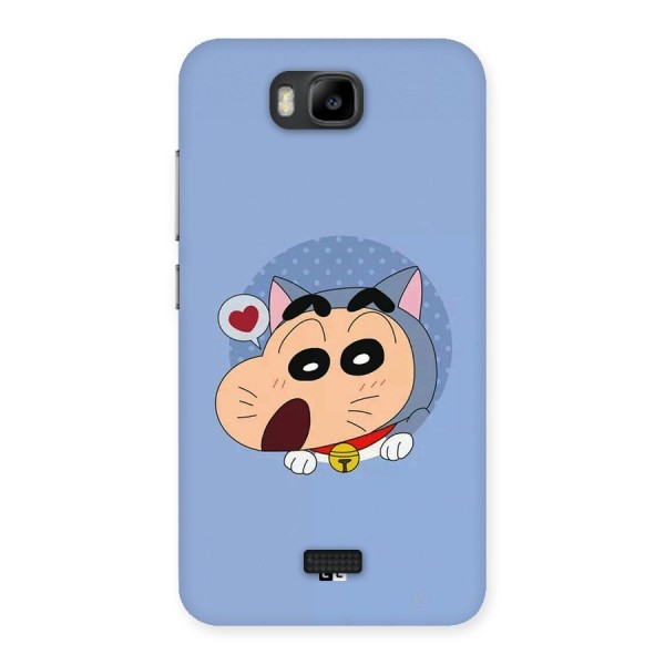 Cat Shinchan Back Case for Honor Bee