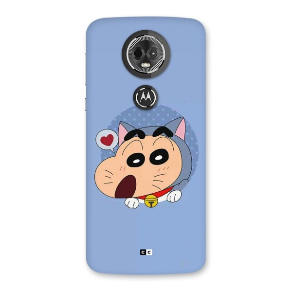 Cat Shinchan Back Case for Moto E5 Plus