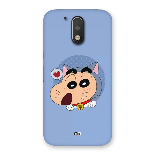 Cat Shinchan Back Case for Moto G4 Plus