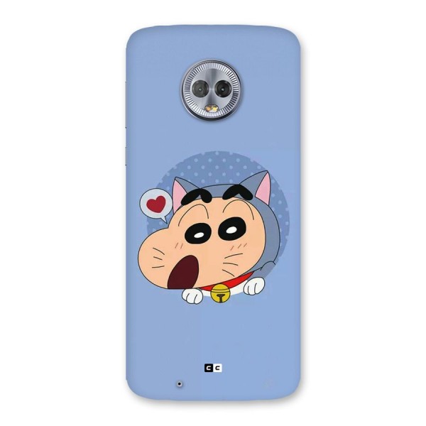 Cat Shinchan Back Case for Moto G6