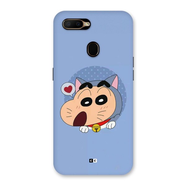 Cat Shinchan Back Case for Oppo A5s