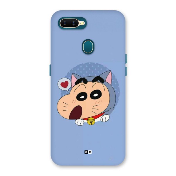 Cat Shinchan Back Case for Oppo A7