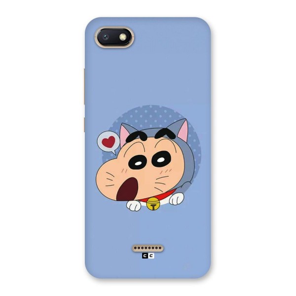 Cat Shinchan Back Case for Redmi 6A