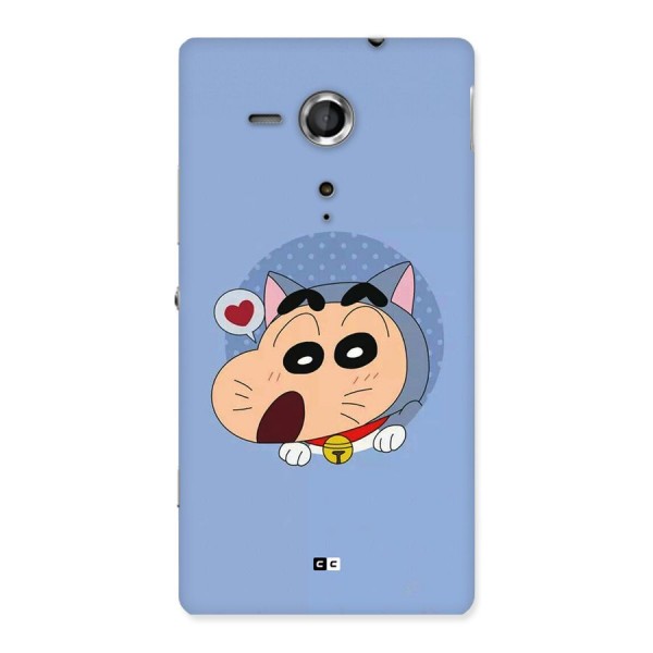 Cat Shinchan Back Case for Xperia Sp