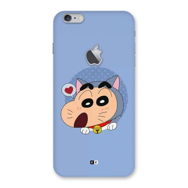Cat Shinchan Back Case for iPhone 6 Plus 6S Plus Logo Cut