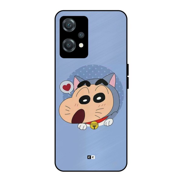 Cat Shinchan Metal Back Case for OnePlus Nord CE 2 Lite 5G