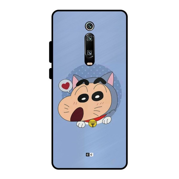 Cat Shinchan Metal Back Case for Redmi K20 Pro