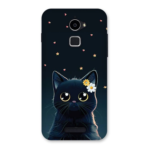 Cat With Flowers Back Case for Coolpad Note 3 Lite
