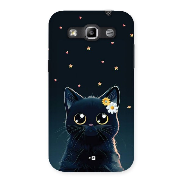 Cat With Flowers Back Case for Galaxy Grand Quattro