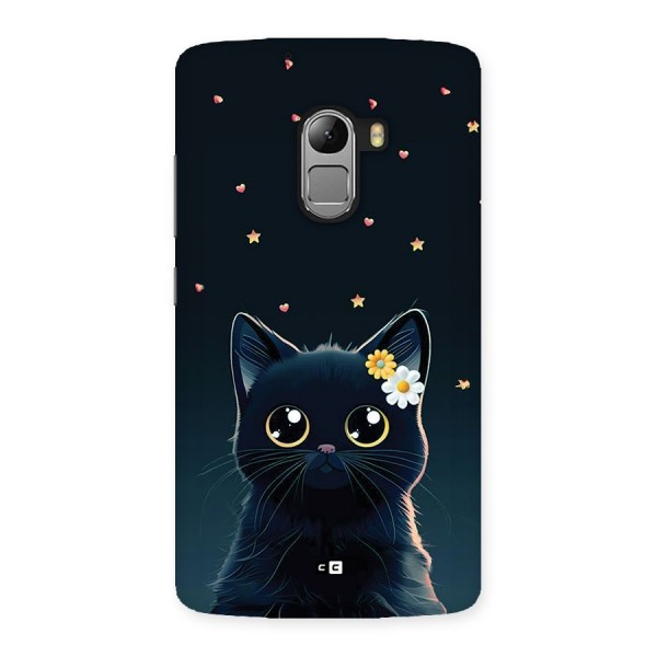 Cat With Flowers Back Case for Lenovo K4 Note