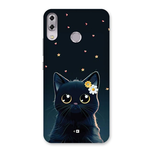 Cat With Flowers Back Case for Zenfone 5Z