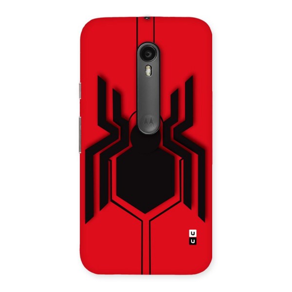 Center Spider Back Case for Moto G Turbo