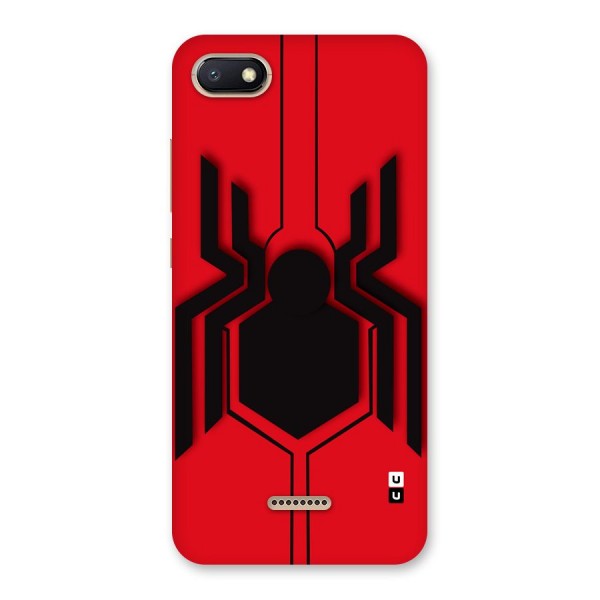 Center Spider Back Case for Redmi 6A