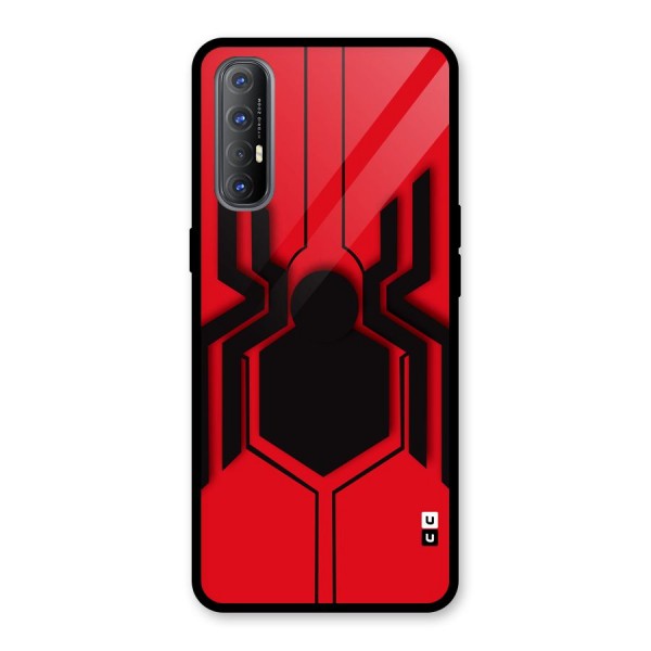 Center Spider Glass Back Case for Oppo Reno3 Pro