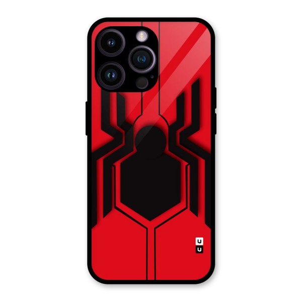 Center Spider Glass Back Case for iPhone 14 Pro Max
