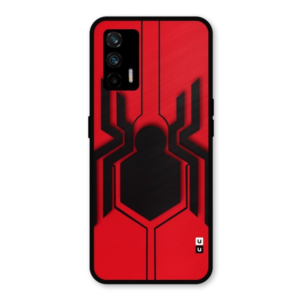 Center Spider Metal Back Case for Realme X7 Max