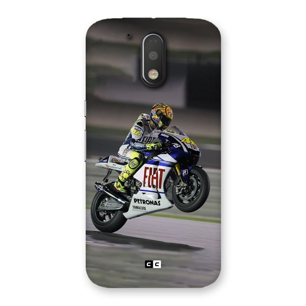 Champion Biker Back Case for Moto G4 Plus