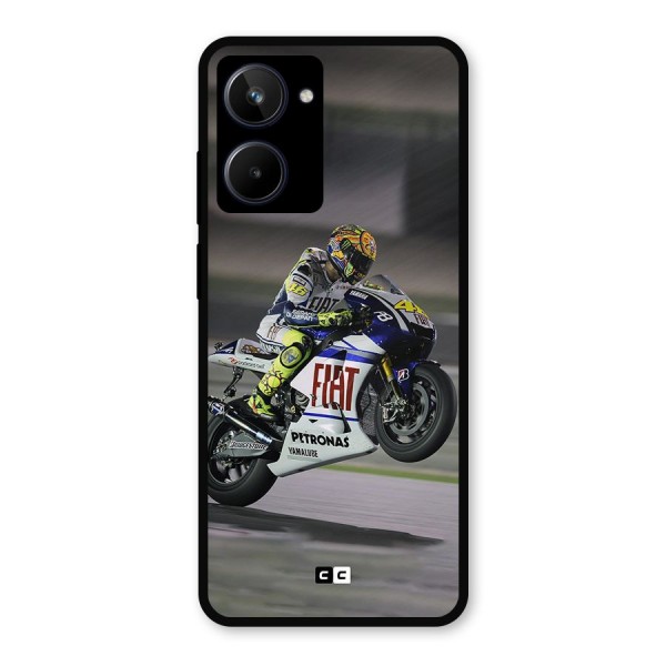 Champion Biker Metal Back Case for Realme 10