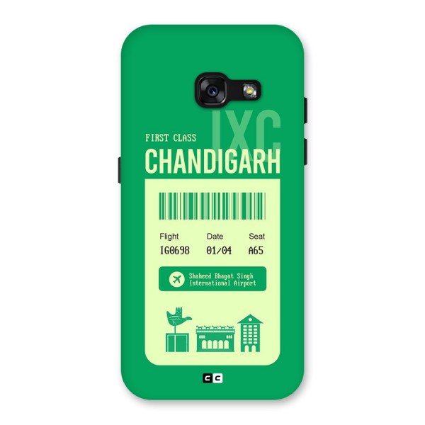 Chandigarh Boarding Pass Back Case for Galaxy A3 (2017)