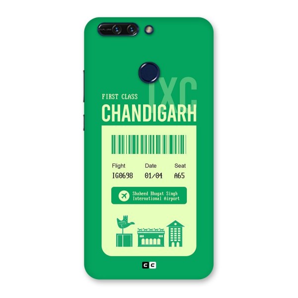 Chandigarh Boarding Pass Back Case for Honor 8 Pro