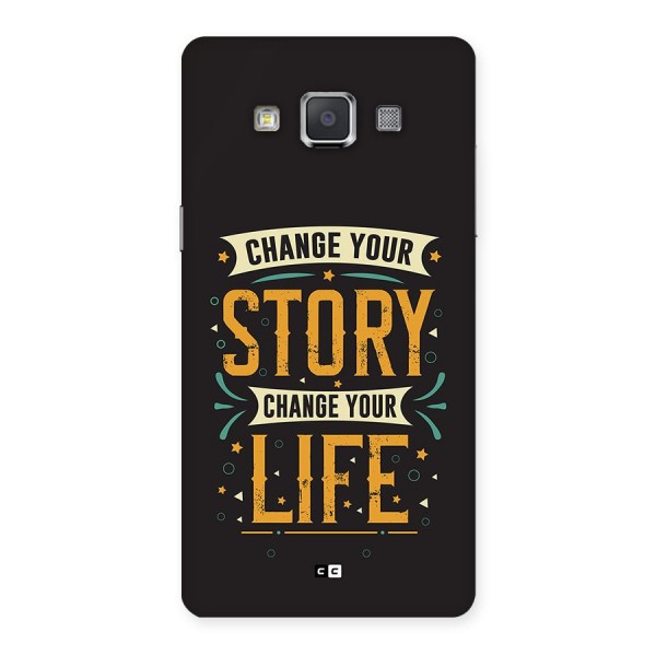 Change Your Life Back Case for Galaxy Grand Max