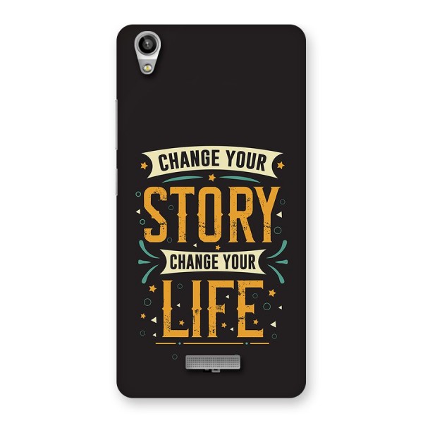Change Your Life Back Case for Lava Pixel V1