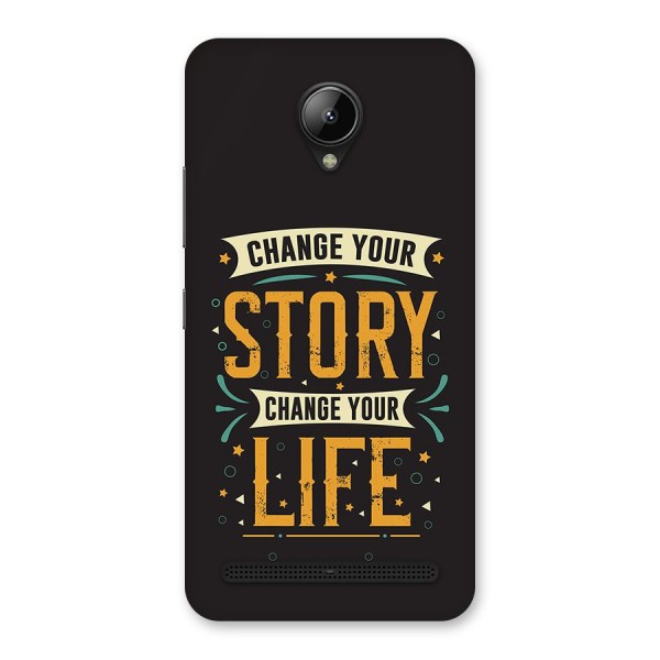Change Your Life Back Case for Lenovo C2