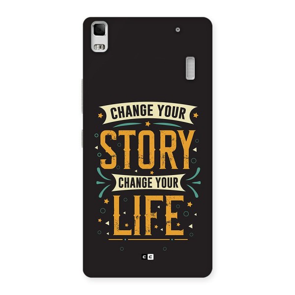 Change Your Life Back Case for Lenovo K3 Note