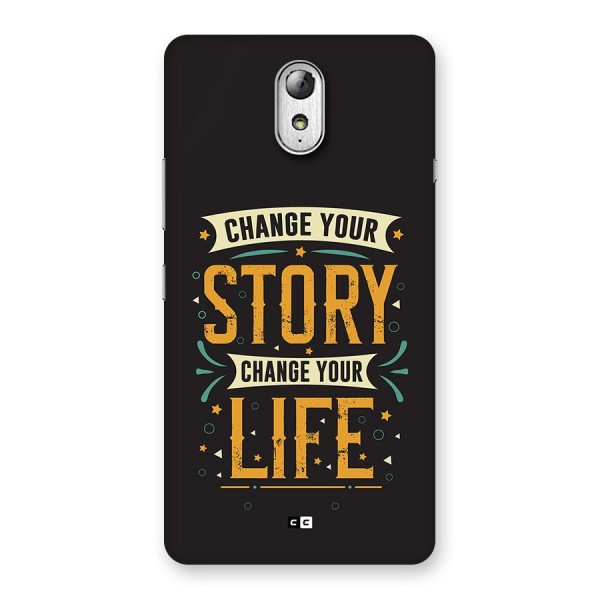 Change Your Life Back Case for Lenovo Vibe P1M