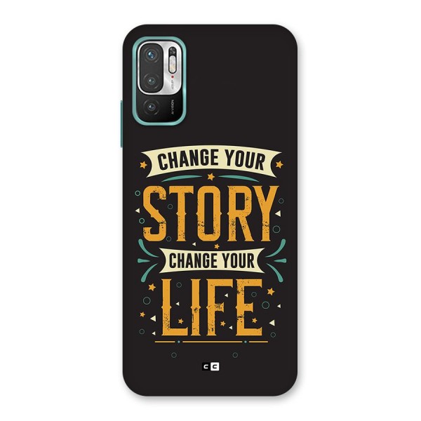 Change Your Life Back Case for Redmi Note 10T 5G