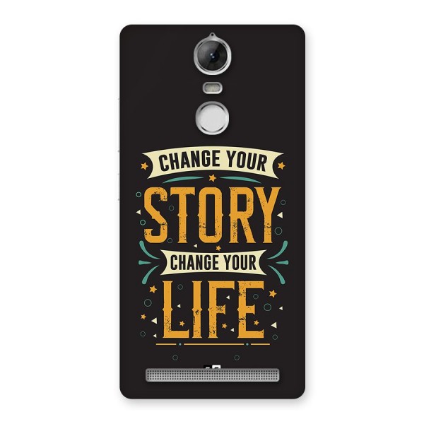 Change Your Life Back Case for Vibe K5 Note