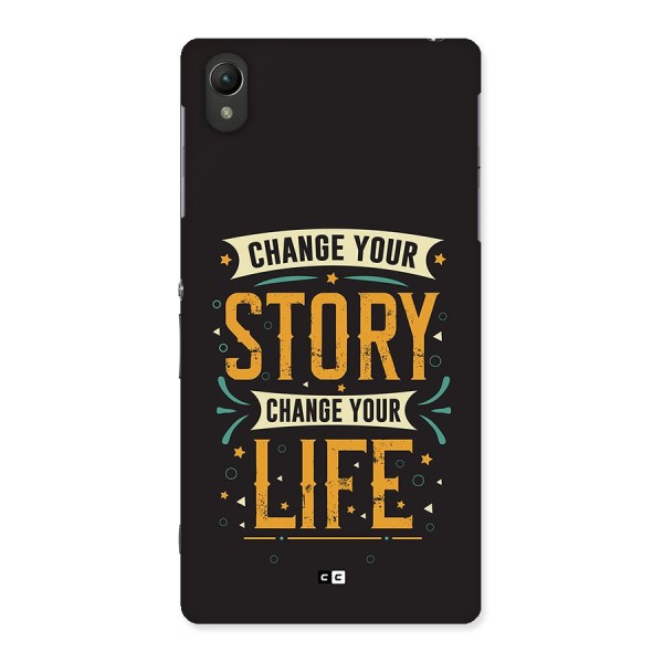 Change Your Life Back Case for Xperia Z2