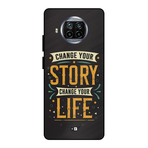 Change Your Life Metal Back Case for Mi 10i