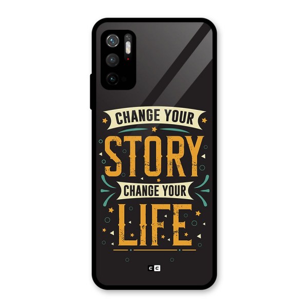 Change Your Life Metal Back Case for Redmi Note 10T 5G