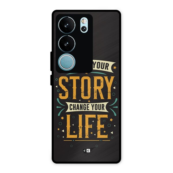 Change Your Life Metal Back Case for Vivo V29