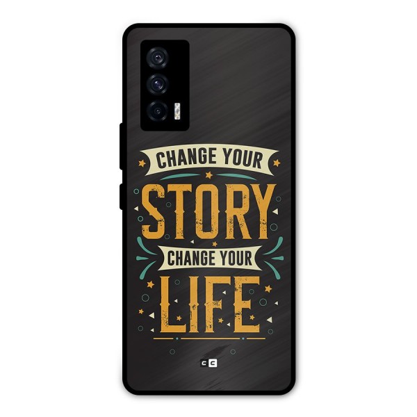 Change Your Life Metal Back Case for iQOO 7 5G