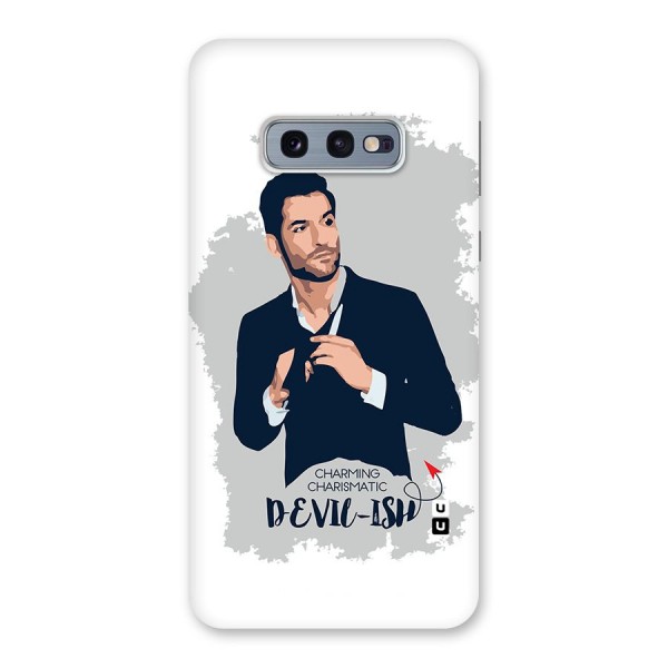 Charming Charismatic Lucifer Back Case for Galaxy S10e
