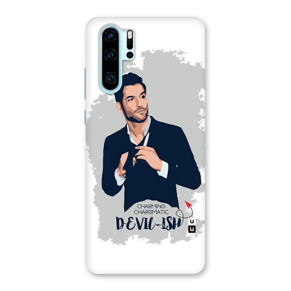 Charming Charismatic Lucifer Back Case for Huawei P30 Pro