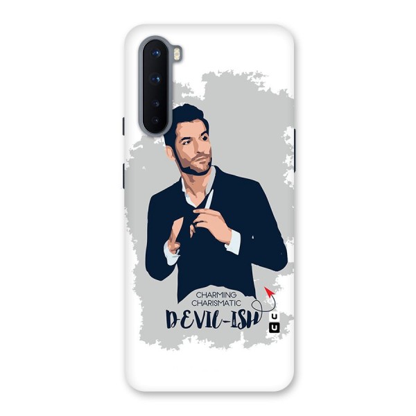 Charming Charismatic Lucifer Back Case for OnePlus Nord