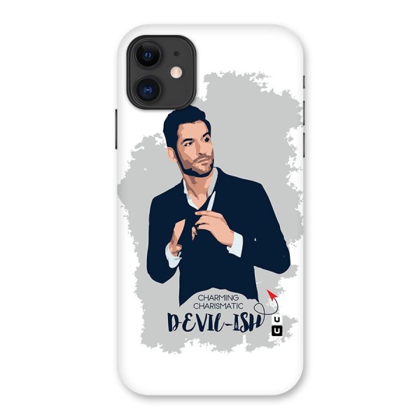 Charming Charismatic Lucifer Back Case for iPhone 11