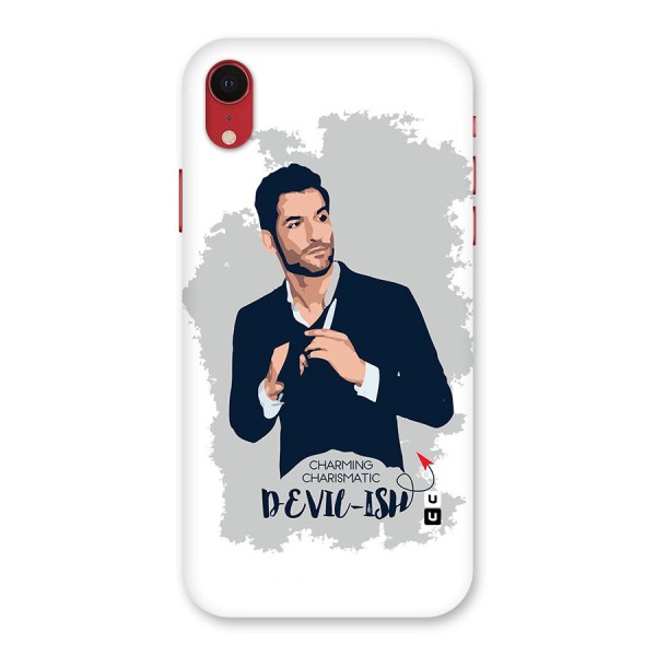 Charming Charismatic Lucifer Back Case for iPhone XR