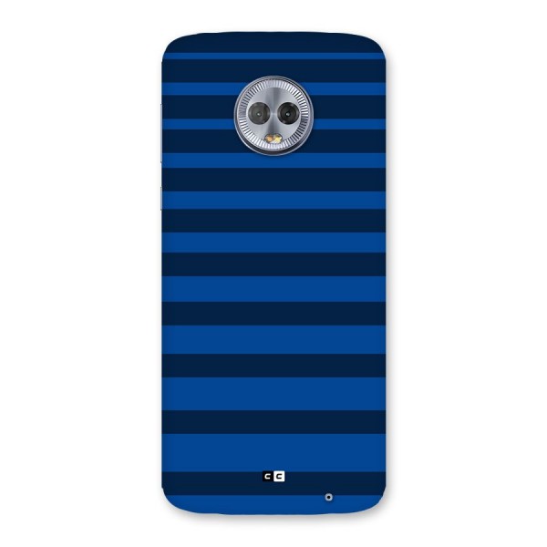 Chelsea Stripes Back Case for Moto G6 Plus