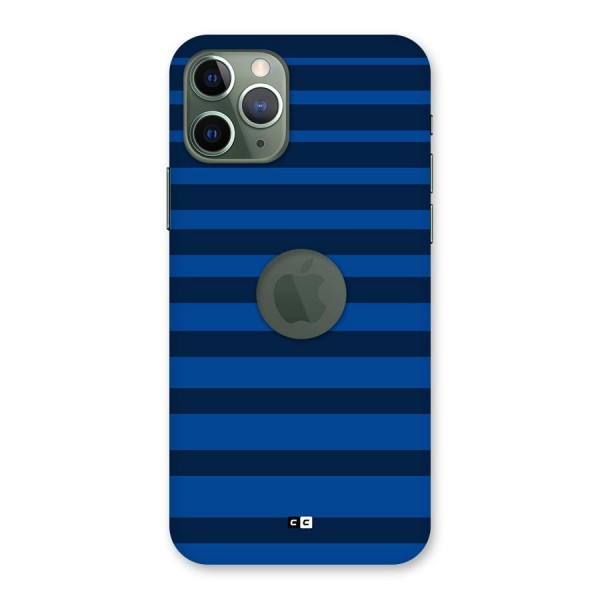 Chelsea Stripes Back Case for iPhone 11 Pro Logo Cut
