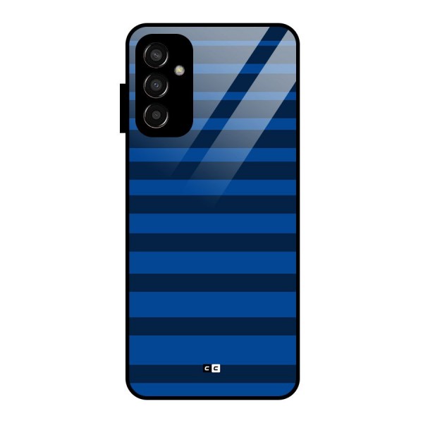 Chelsea Stripes Glass Back Case for Galaxy F13