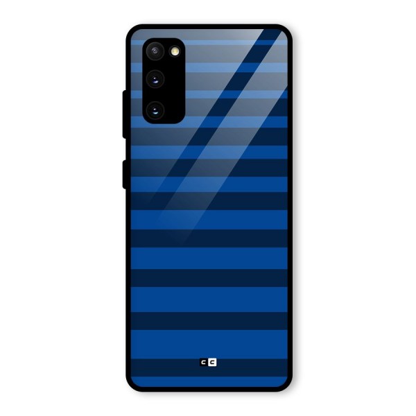 Chelsea Stripes Glass Back Case for Galaxy S20 FE 5G